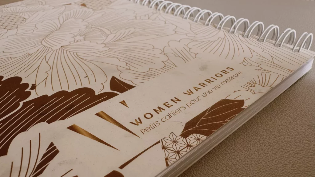 Notebook woman warrior - carnet de gratitude