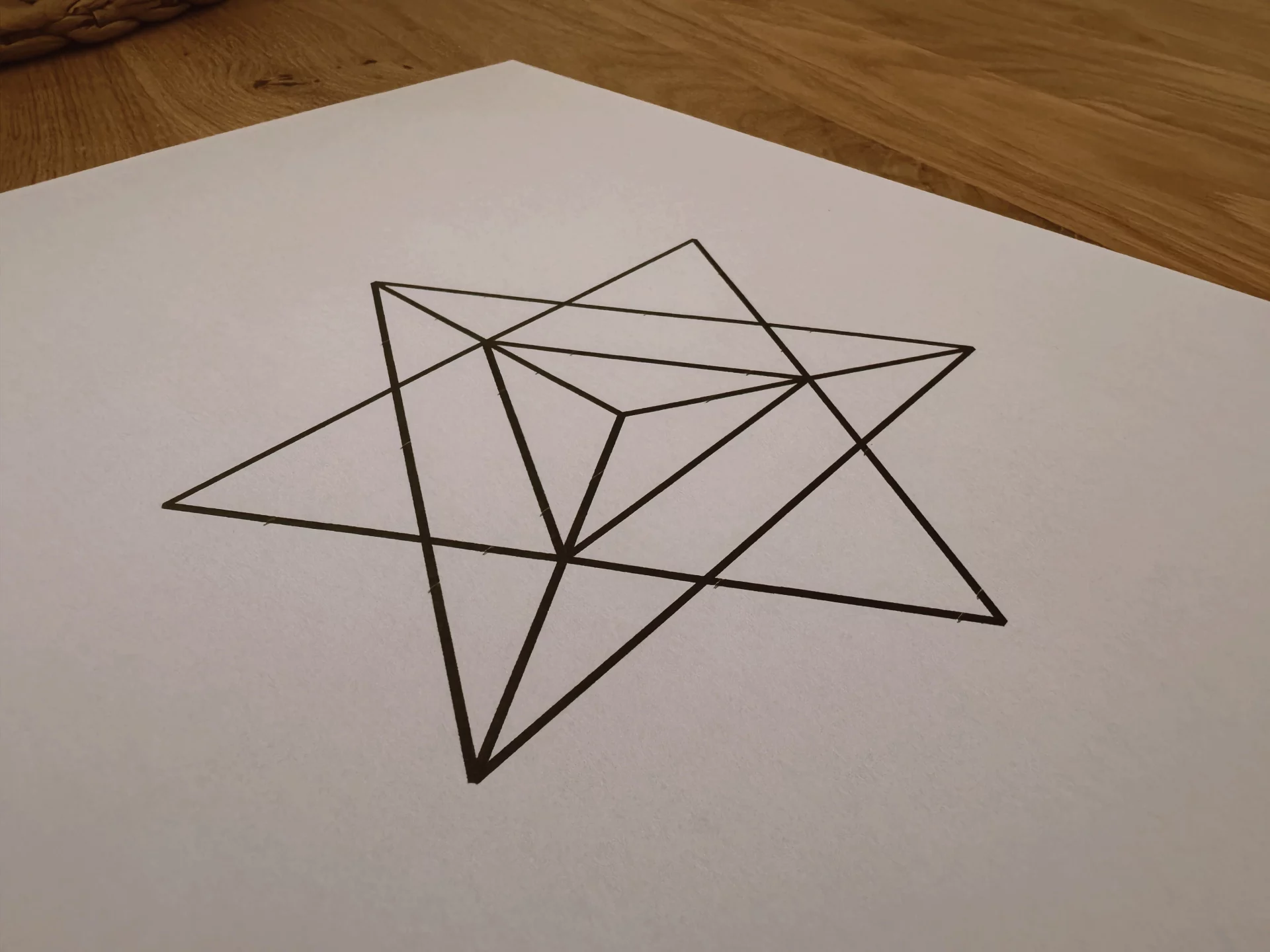 Merkaba - symbole merkaba géométrie sacrée