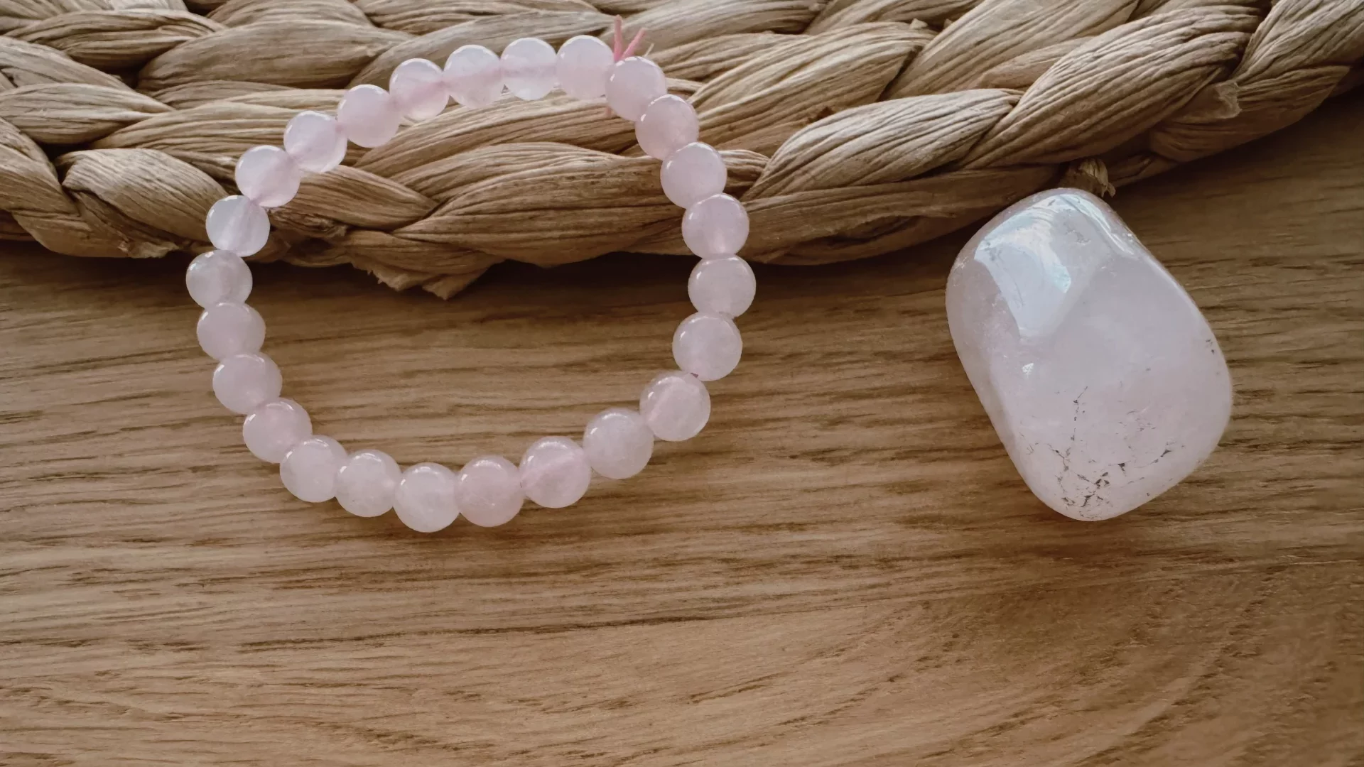 Quartz rose pour lutter contre le stress - pierres anti-stress