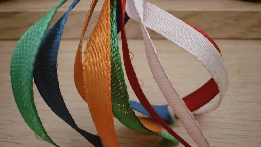 Rubans, fête de beltane