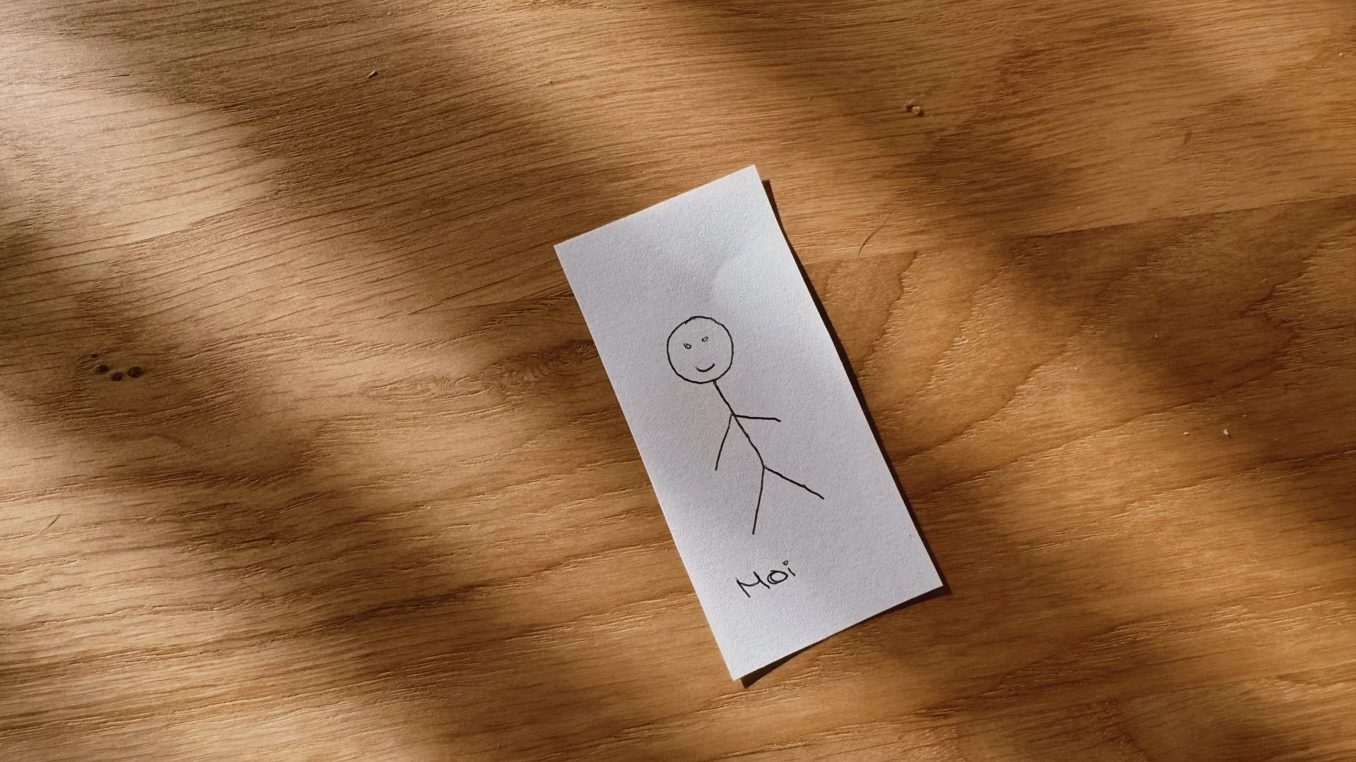 dessin de bonhomme allumette pour couper les liens d'attachement